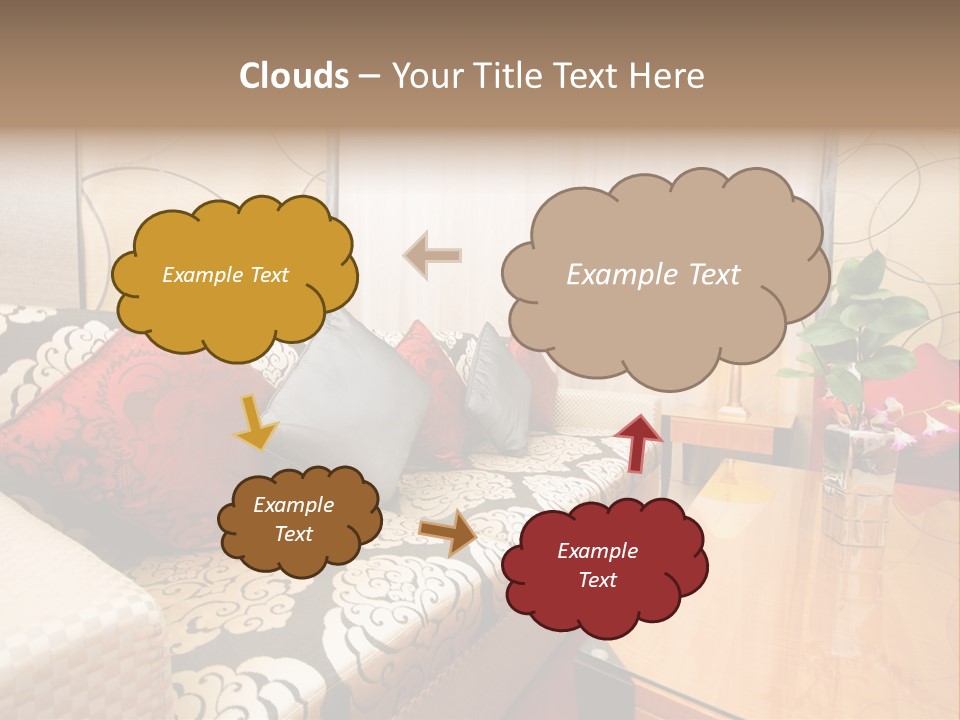 Chair Window Carpet PowerPoint Template