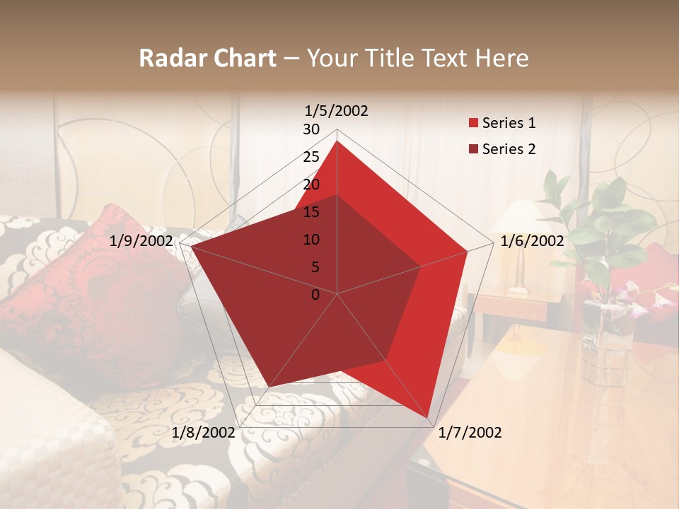 Chair Window Carpet PowerPoint Template