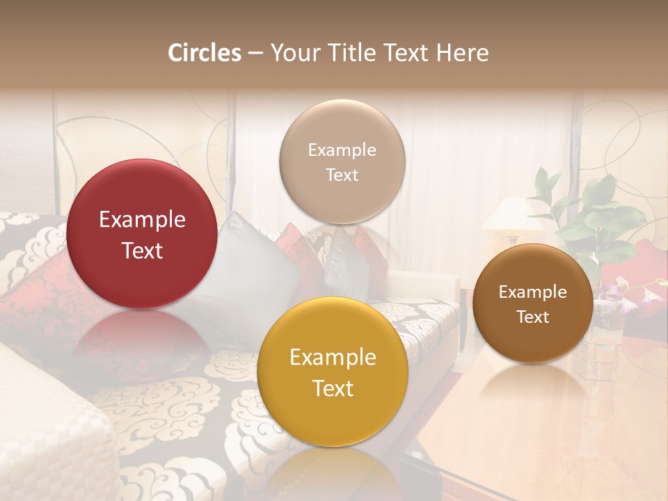 Chair Window Carpet PowerPoint Template