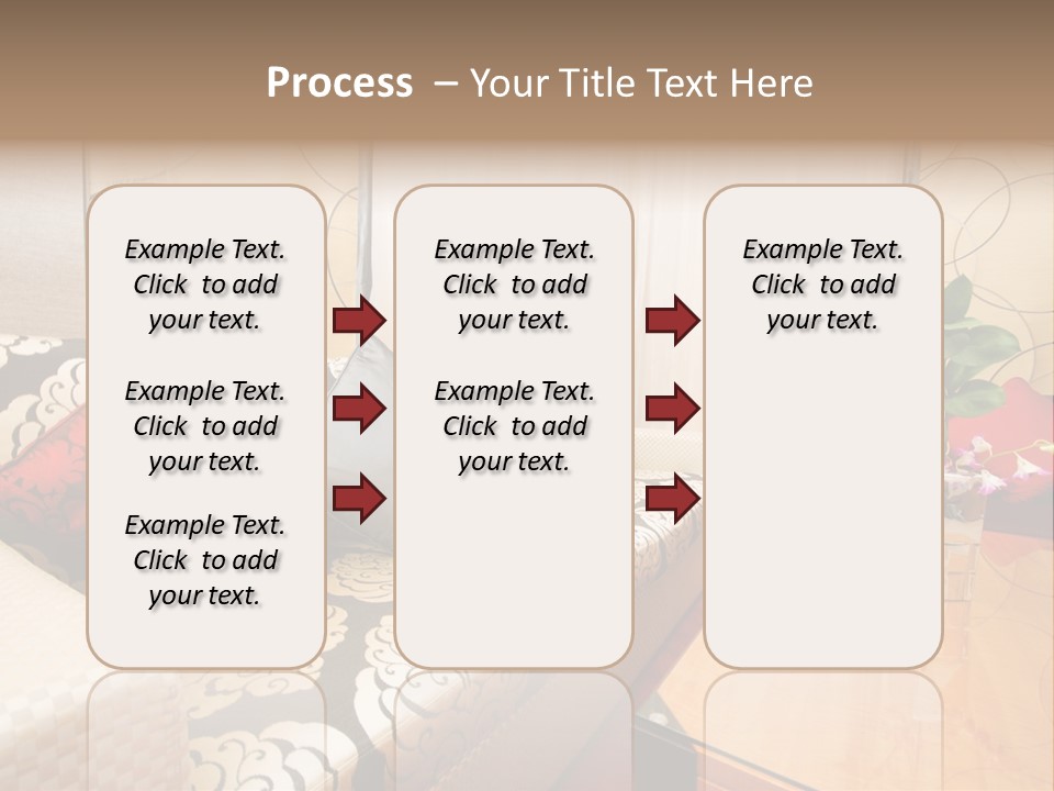 Chair Window Carpet PowerPoint Template