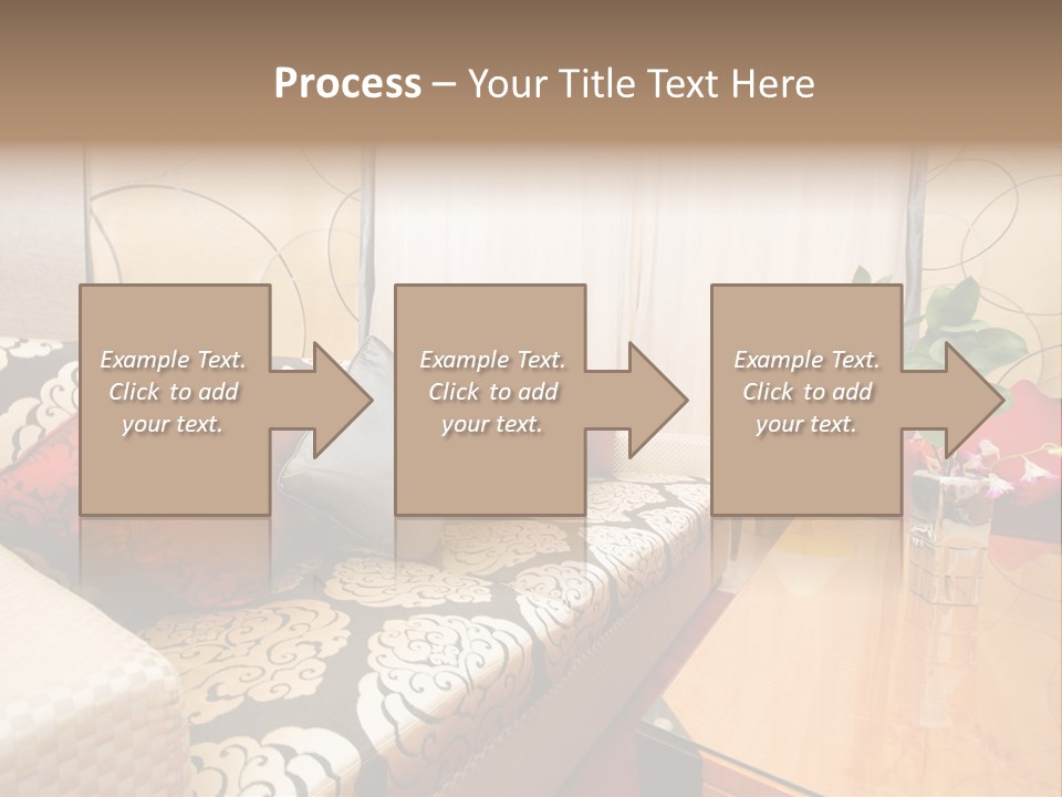Chair Window Carpet PowerPoint Template