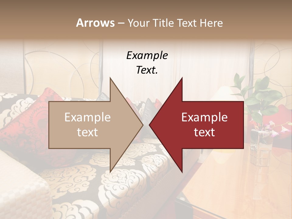 Chair Window Carpet PowerPoint Template