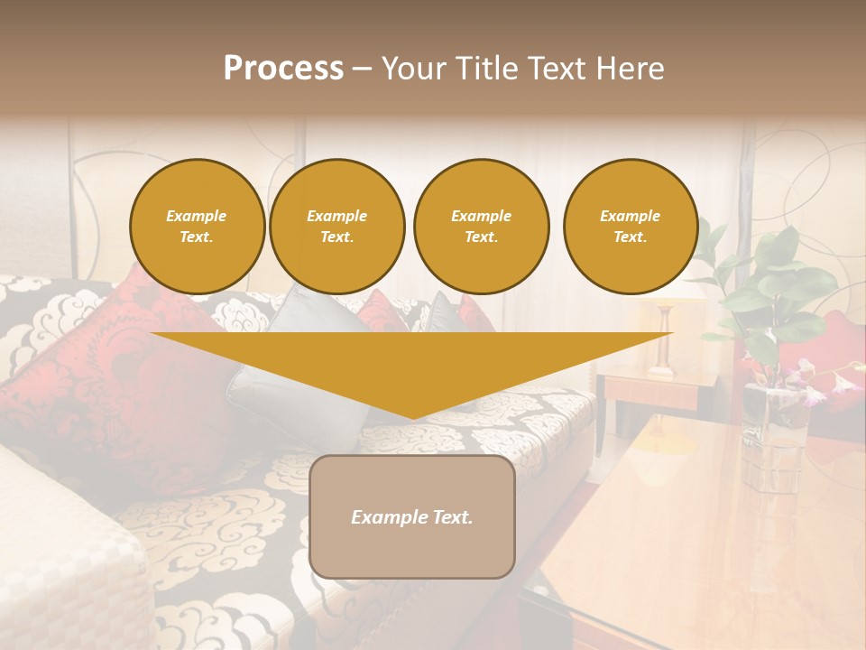 Chair Window Carpet PowerPoint Template