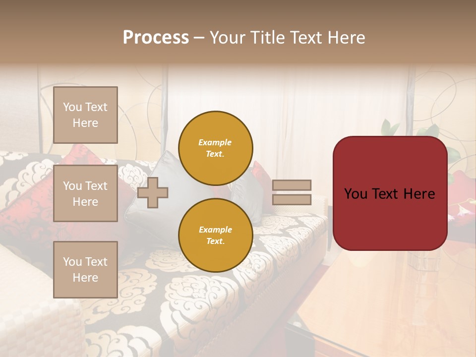 Chair Window Carpet PowerPoint Template