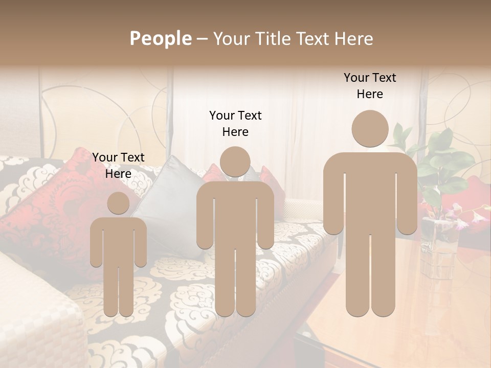 Chair Window Carpet PowerPoint Template