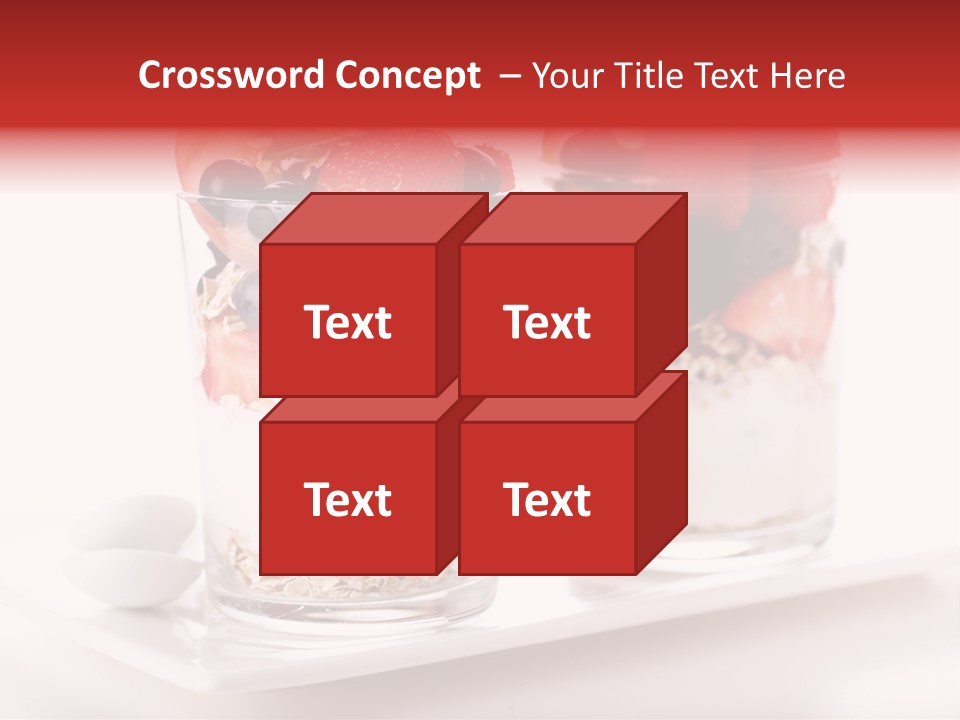 Peach Granola Assorted PowerPoint Template