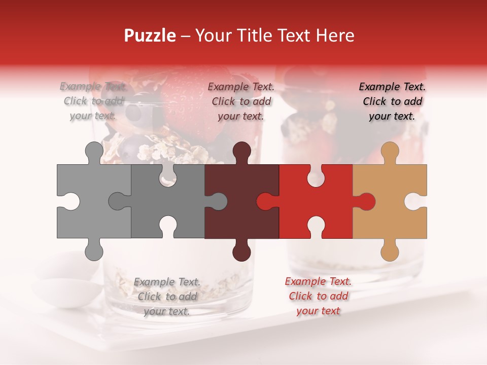 Peach Granola Assorted PowerPoint Template