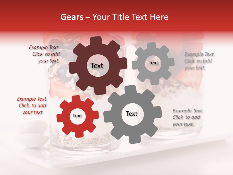 Peach Granola Assorted PowerPoint Template