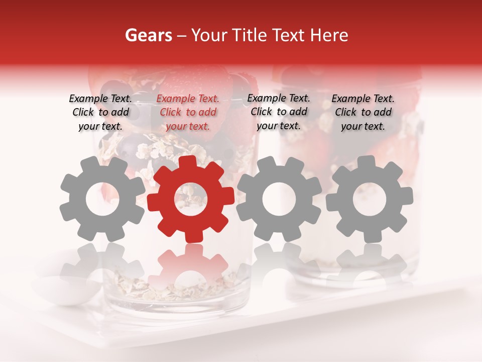 Peach Granola Assorted PowerPoint Template