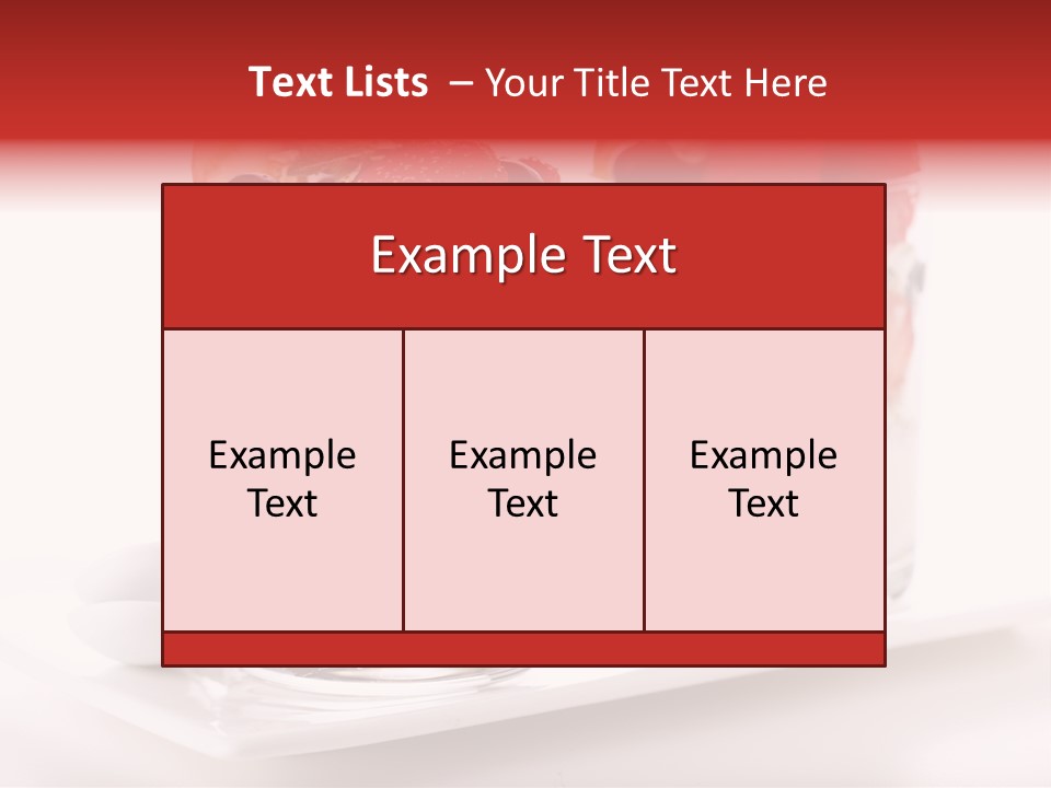 Peach Granola Assorted PowerPoint Template