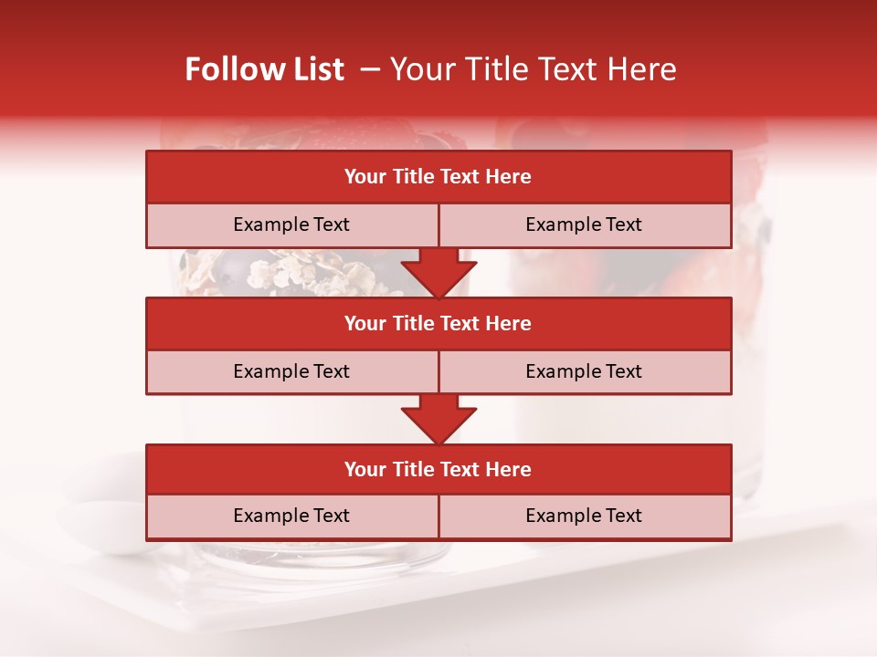 Peach Granola Assorted PowerPoint Template
