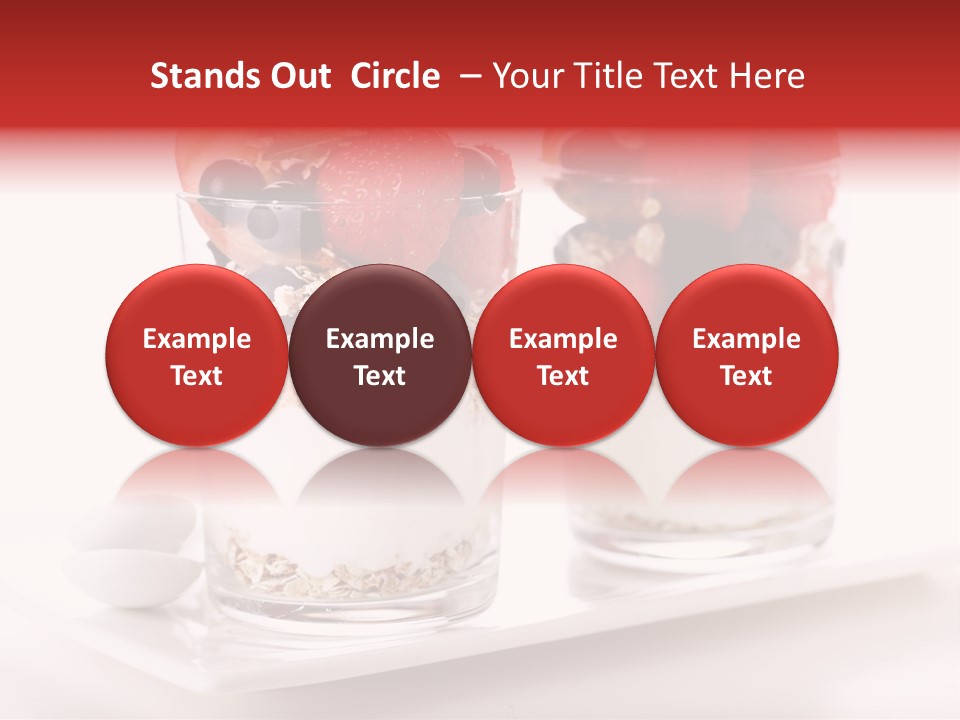 Peach Granola Assorted PowerPoint Template