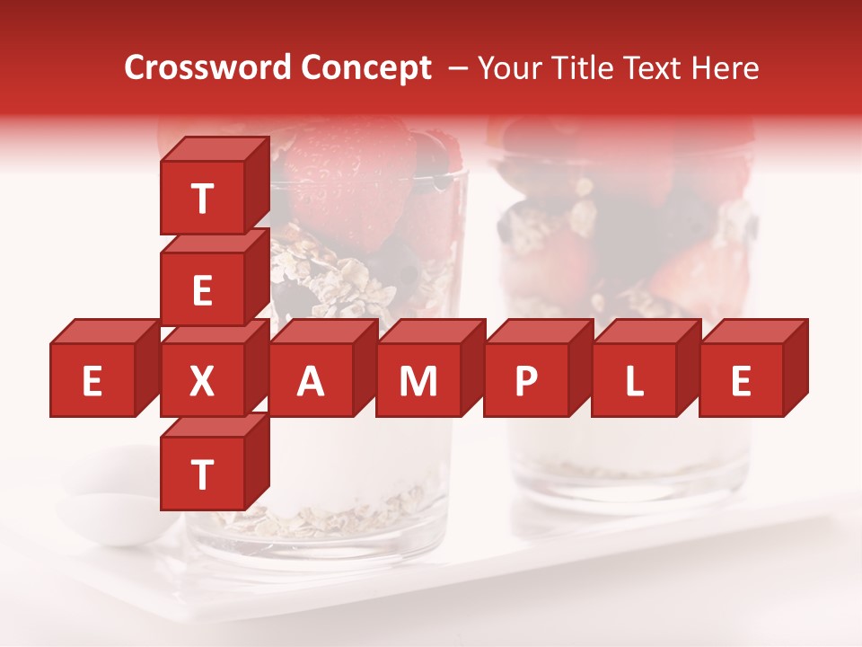 Peach Granola Assorted PowerPoint Template