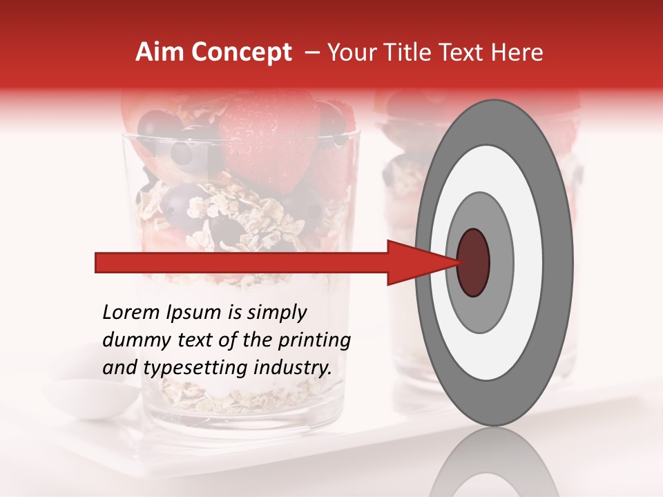 Peach Granola Assorted PowerPoint Template