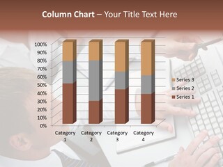 Adult Explaining Businesspeople PowerPoint Template