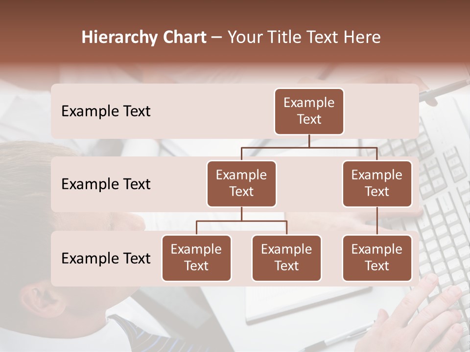 Adult Explaining Businesspeople PowerPoint Template