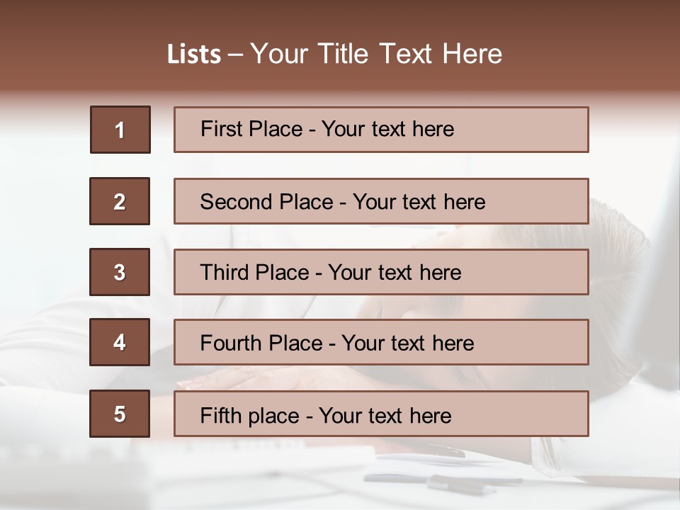 Expertise Business Businesswoman PowerPoint Template