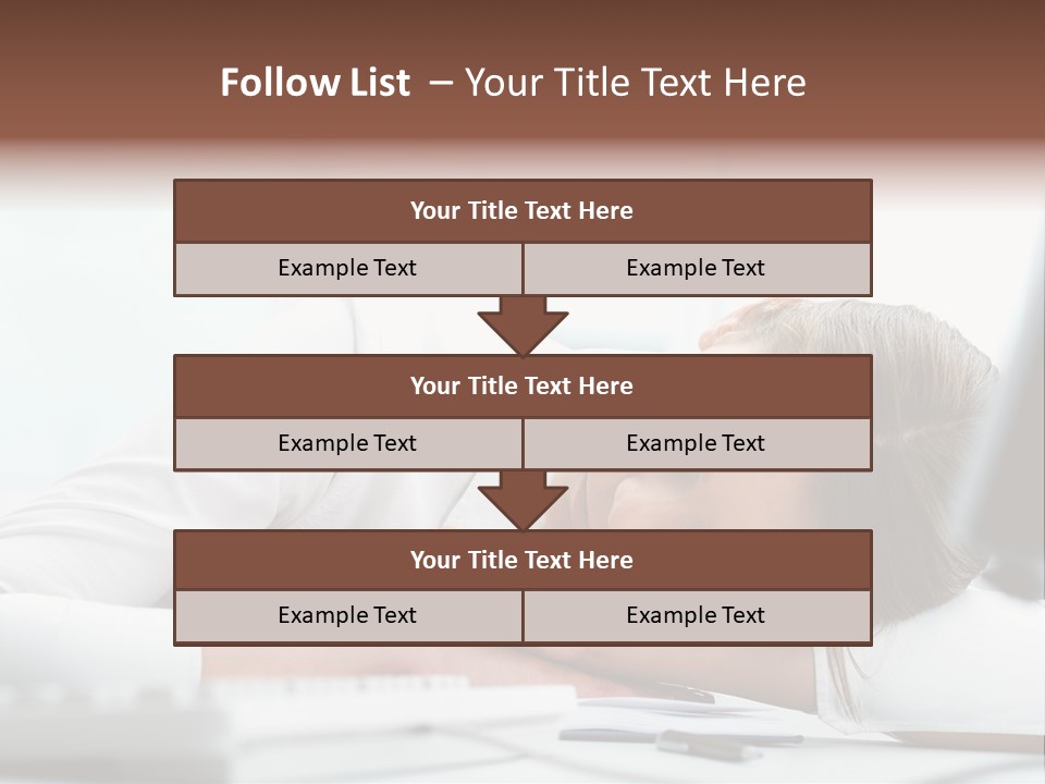 Expertise Business Businesswoman PowerPoint Template