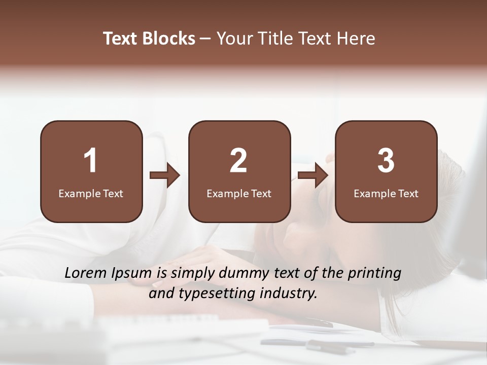 Expertise Business Businesswoman PowerPoint Template