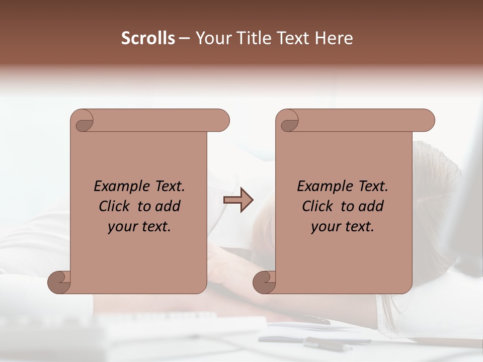 Expertise Business Businesswoman PowerPoint Template