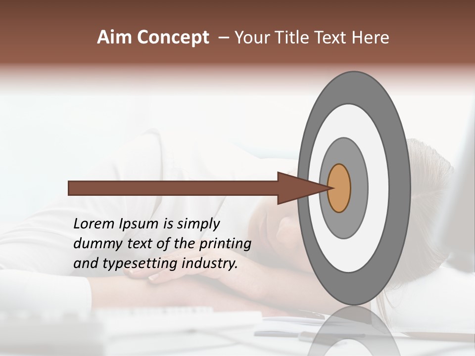 Expertise Business Businesswoman PowerPoint Template