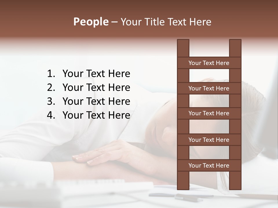 Expertise Business Businesswoman PowerPoint Template