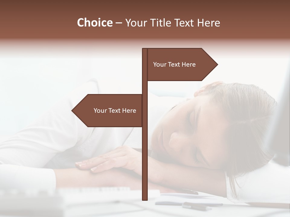 Expertise Business Businesswoman PowerPoint Template