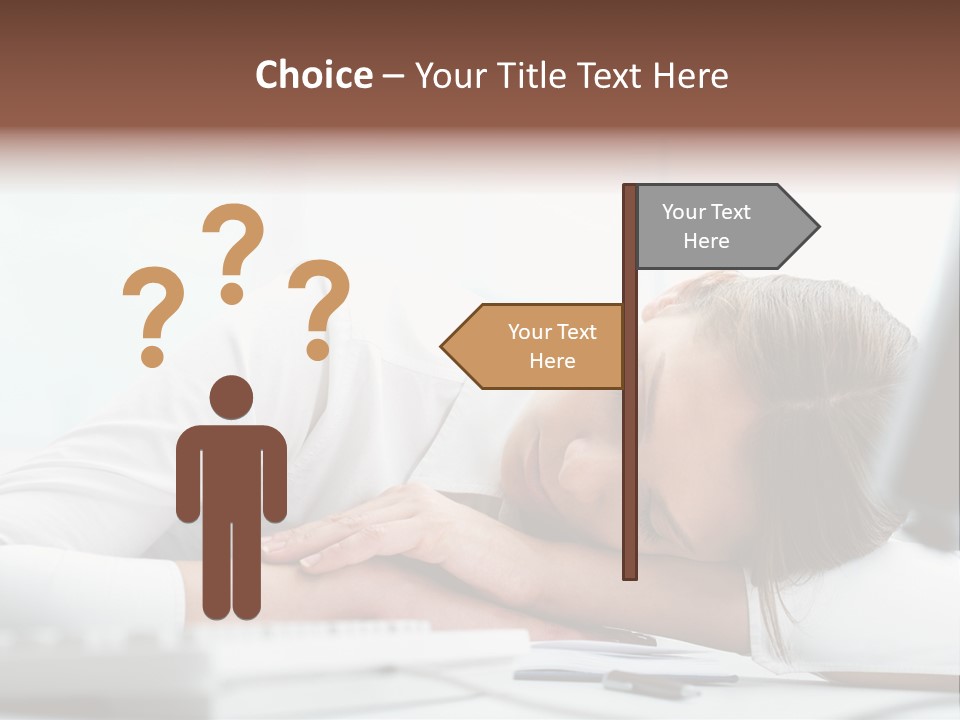 Expertise Business Businesswoman PowerPoint Template