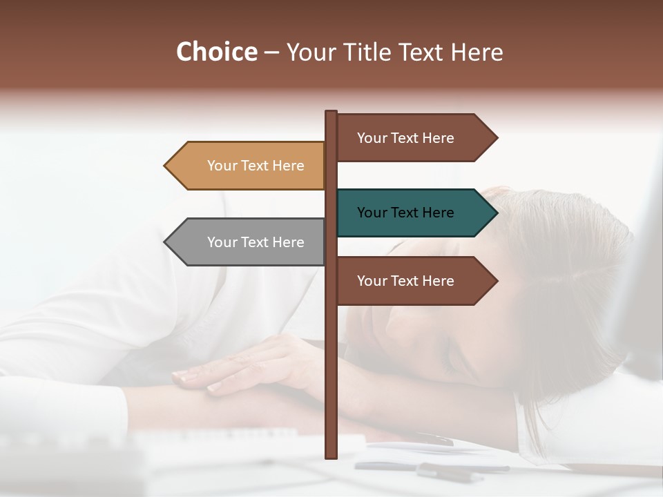 Expertise Business Businesswoman PowerPoint Template