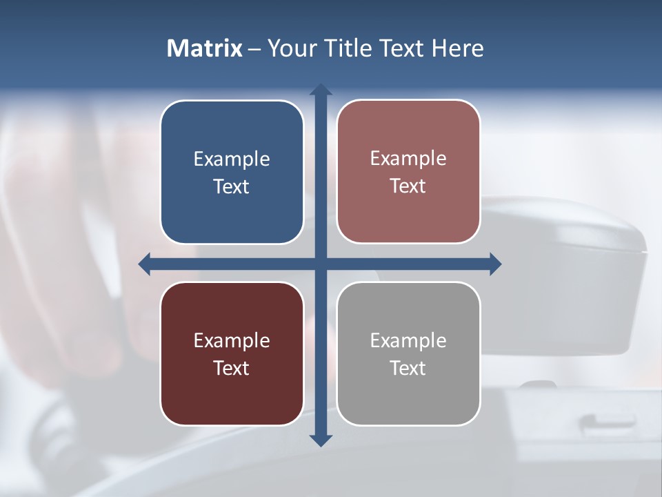 Reception Cable Workplace PowerPoint Template