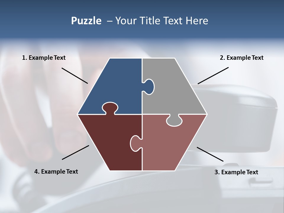 Reception Cable Workplace PowerPoint Template