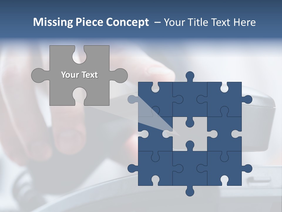 Reception Cable Workplace PowerPoint Template