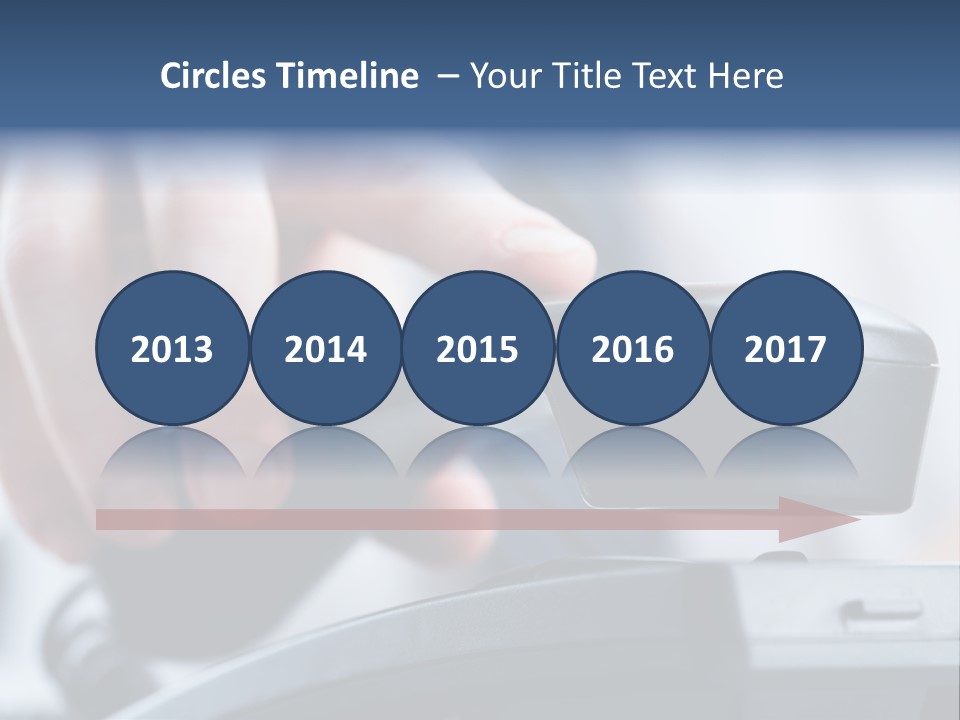 Reception Cable Workplace PowerPoint Template