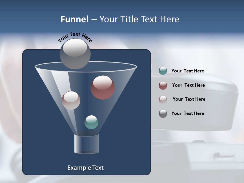 Reception Cable Workplace PowerPoint Template
