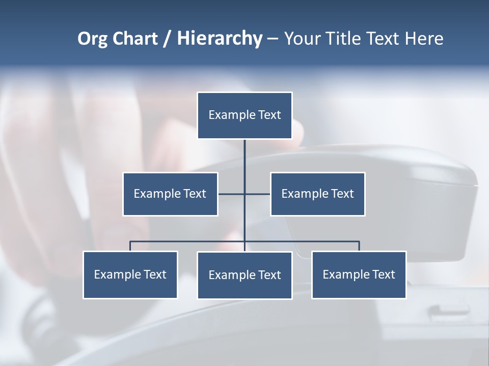 Reception Cable Workplace PowerPoint Template