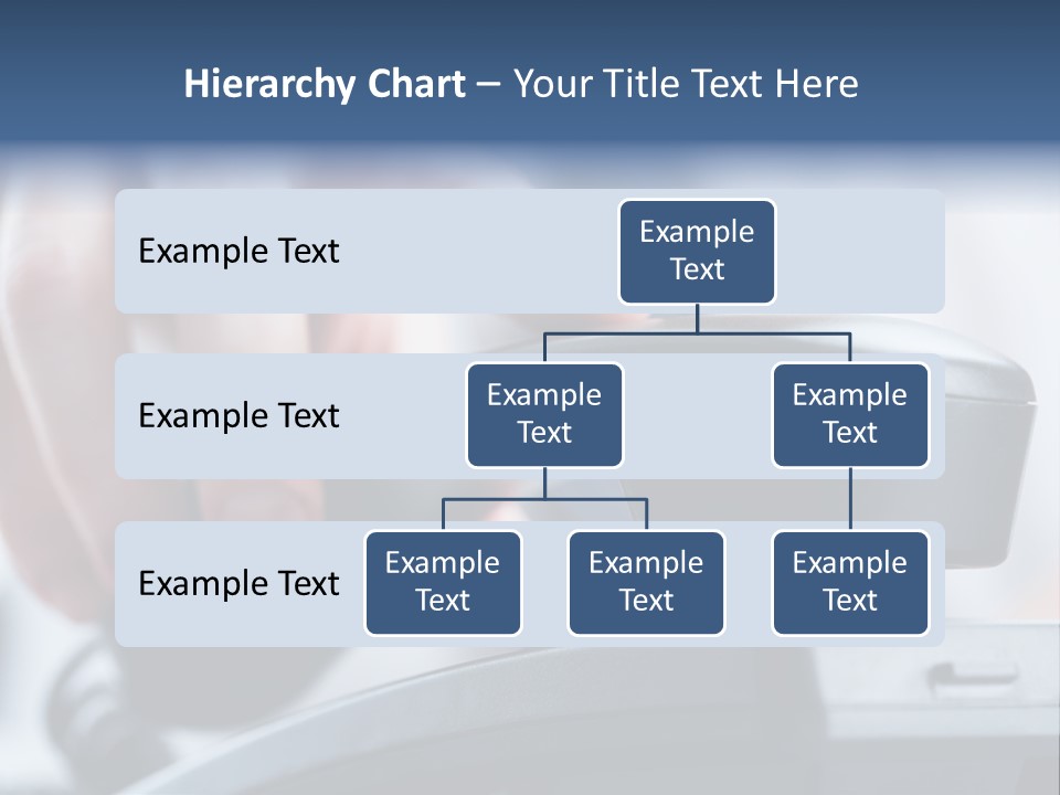 Reception Cable Workplace PowerPoint Template