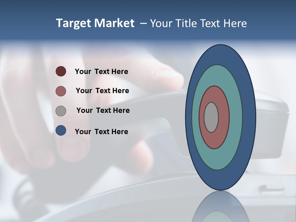 Reception Cable Workplace PowerPoint Template