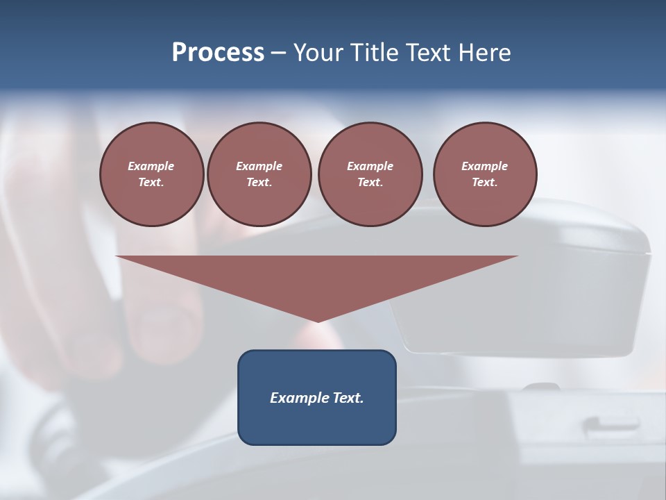 Reception Cable Workplace PowerPoint Template