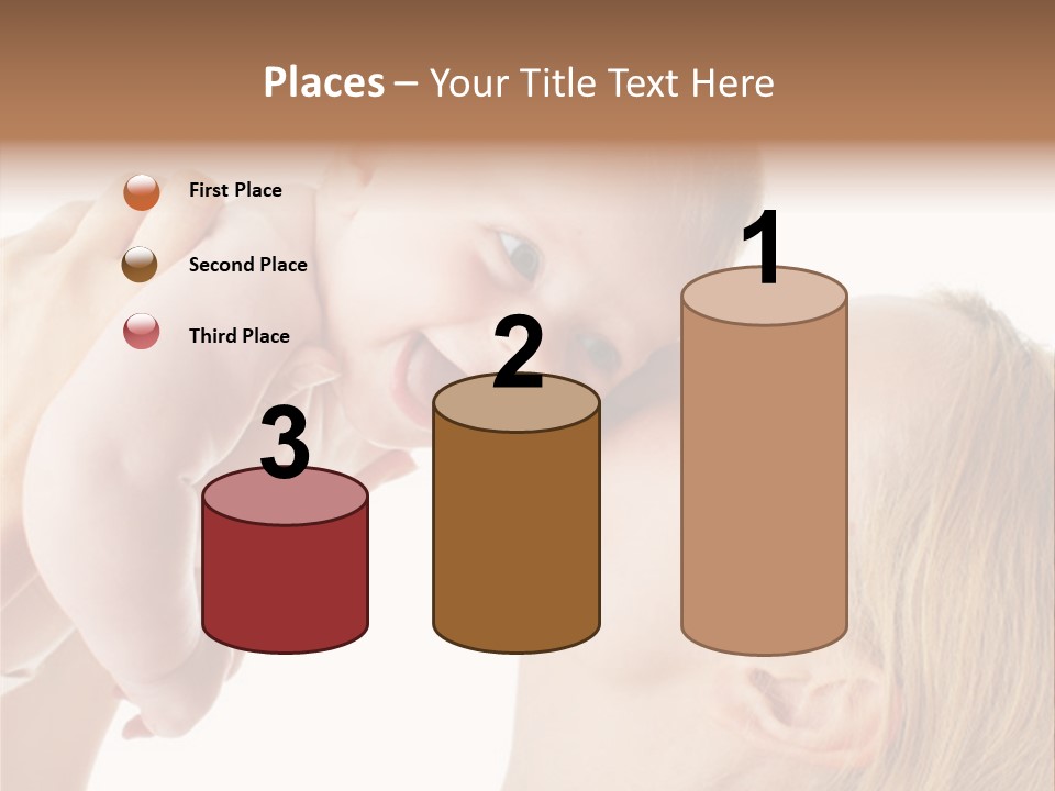 Indoors Shot Toddler PowerPoint Template