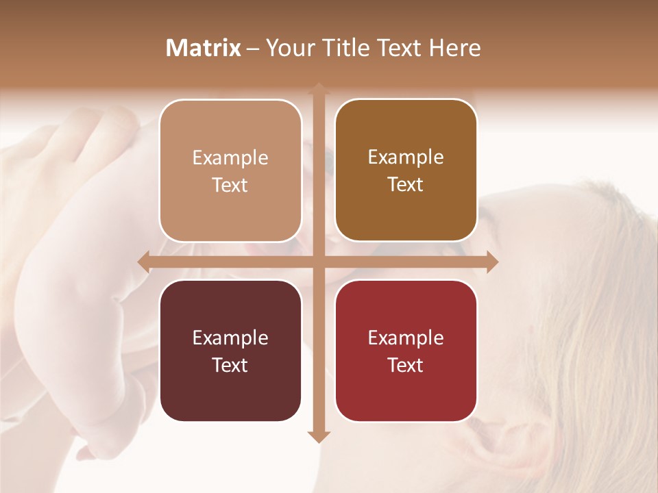 Indoors Shot Toddler PowerPoint Template