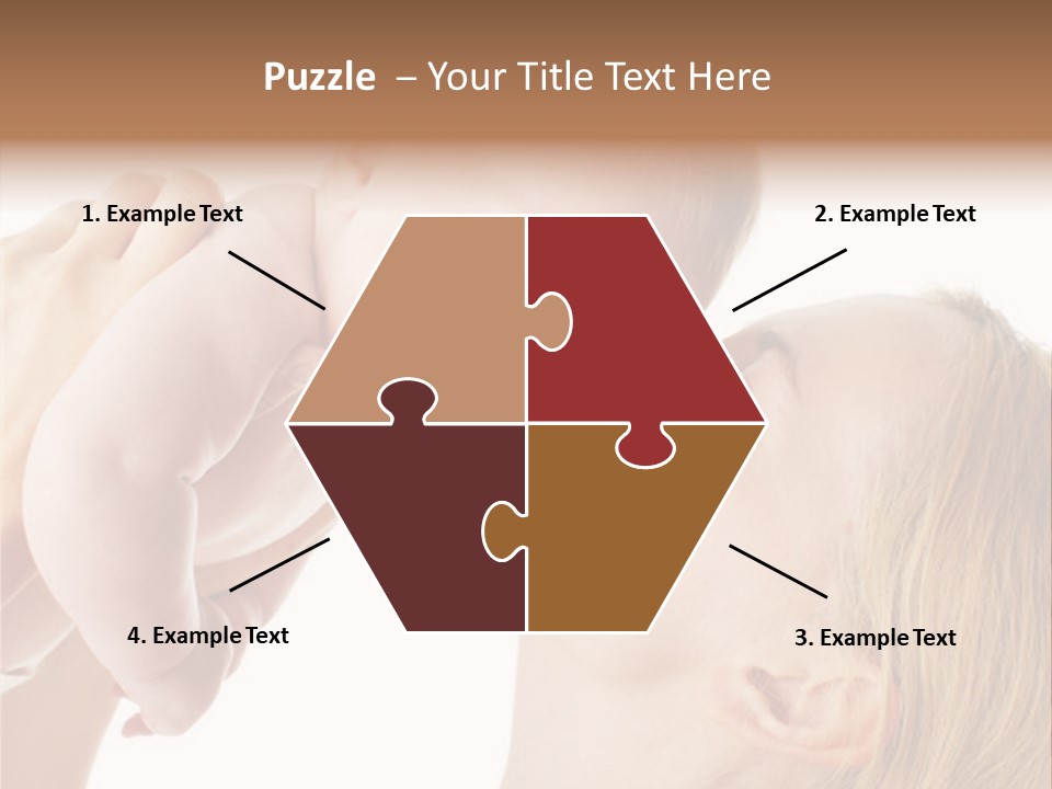 Indoors Shot Toddler PowerPoint Template