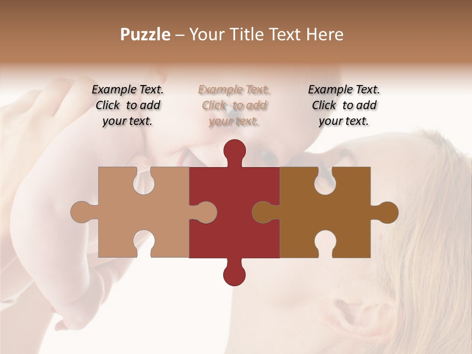 Indoors Shot Toddler PowerPoint Template