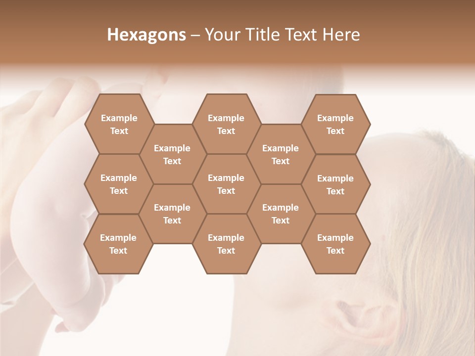 Indoors Shot Toddler PowerPoint Template