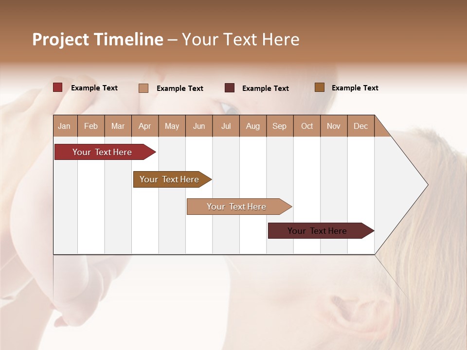 Indoors Shot Toddler PowerPoint Template