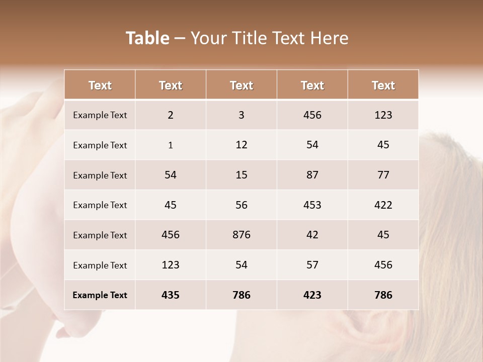 Indoors Shot Toddler PowerPoint Template