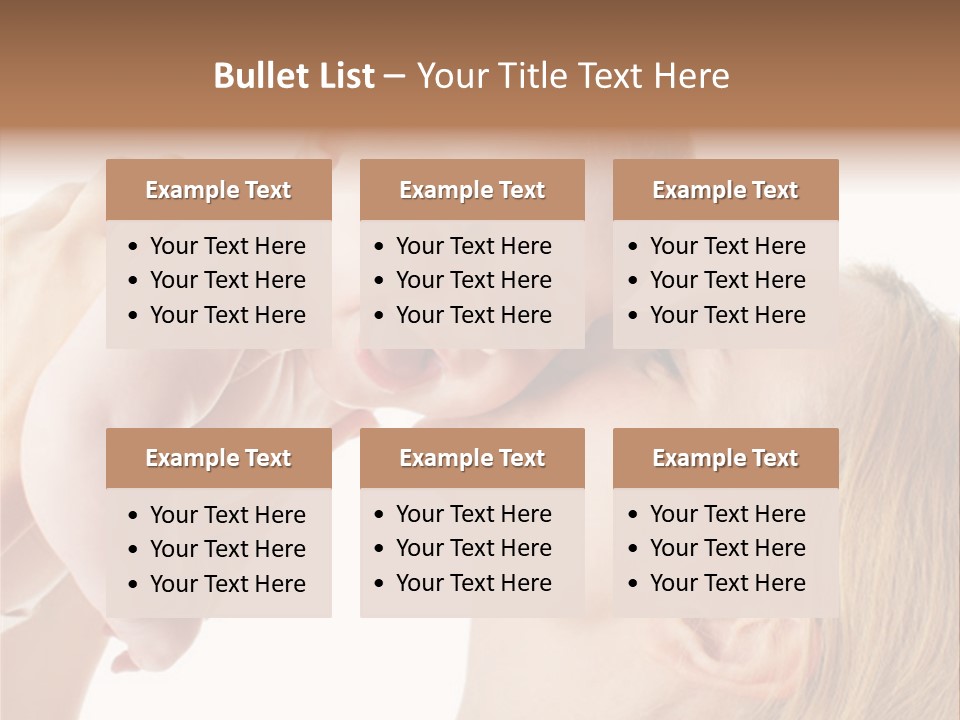 Indoors Shot Toddler PowerPoint Template