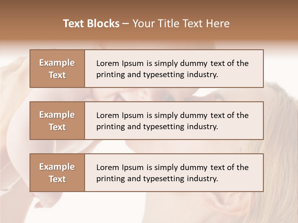 Indoors Shot Toddler PowerPoint Template