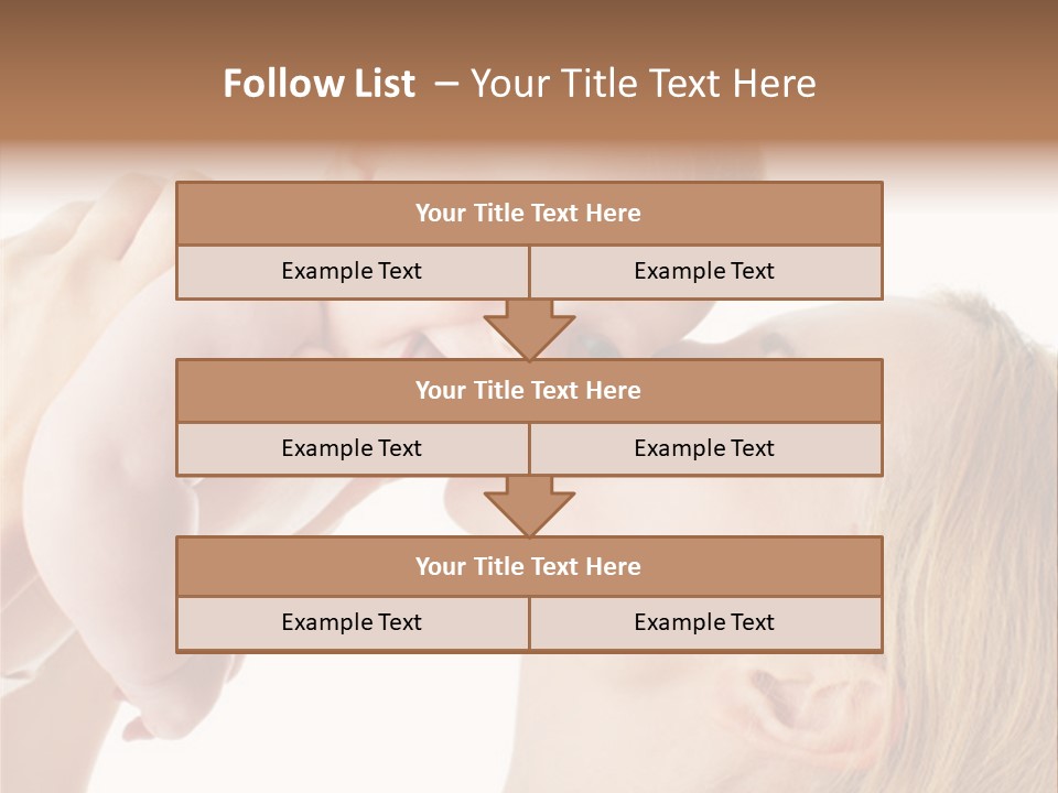 Indoors Shot Toddler PowerPoint Template