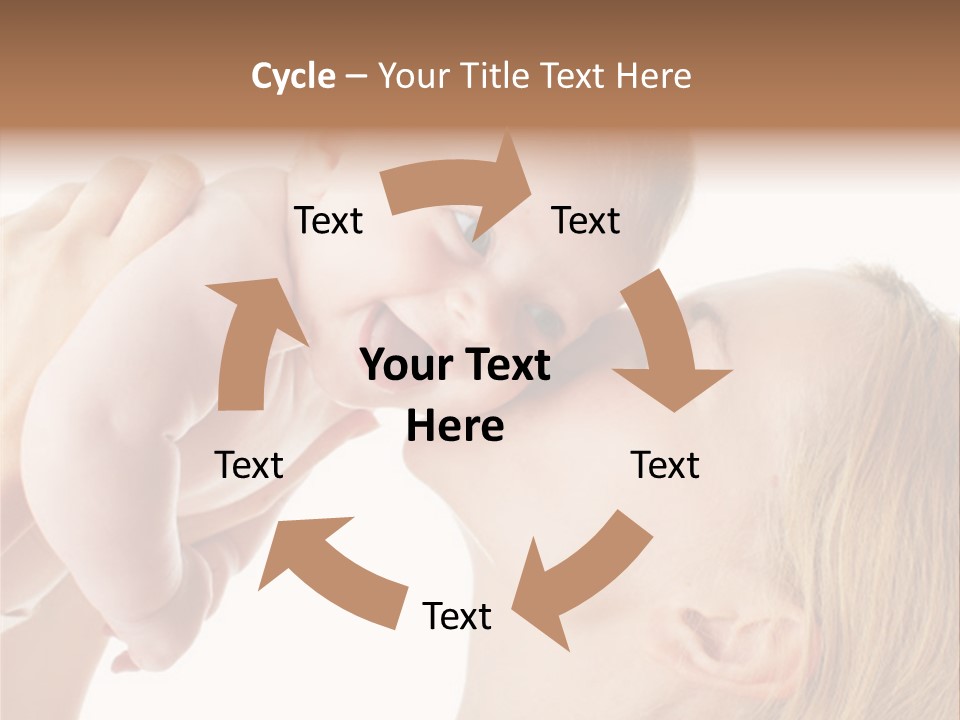 Indoors Shot Toddler PowerPoint Template