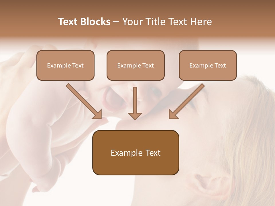 Indoors Shot Toddler PowerPoint Template